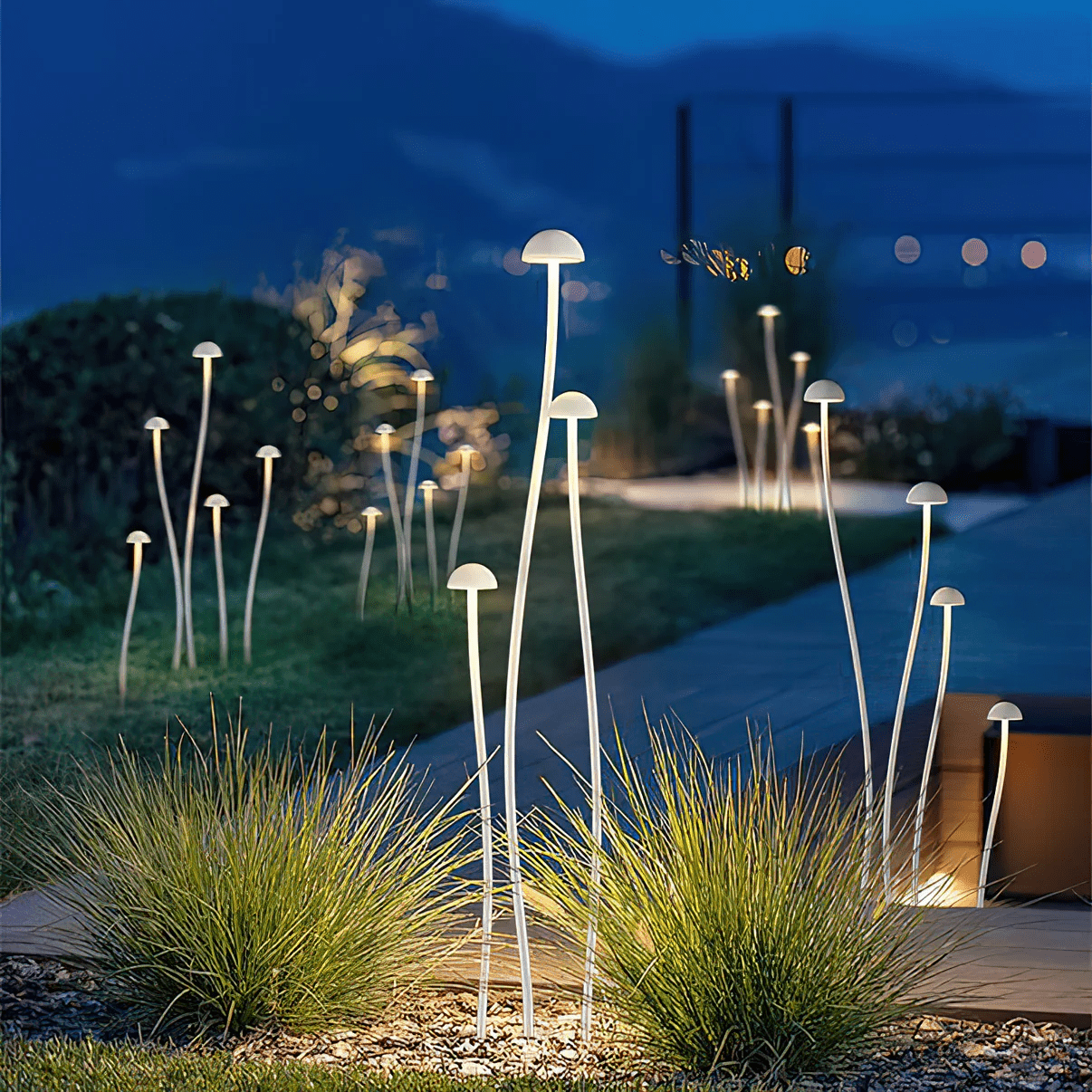Mushroom Outdoor Lamp