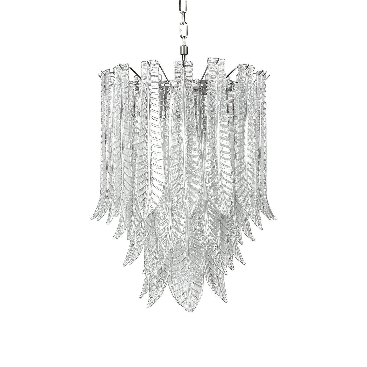 Silvae Veil Glass Chandelier
