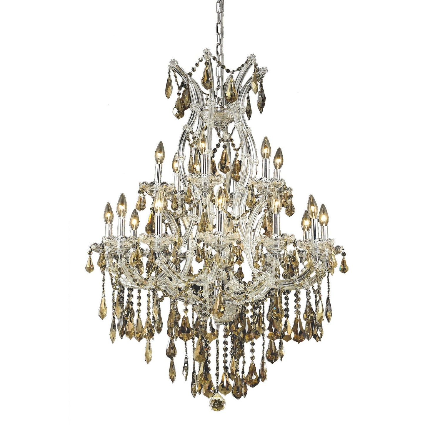 Elegant Lighting Maria Theresa Chrome Nineteen-Light