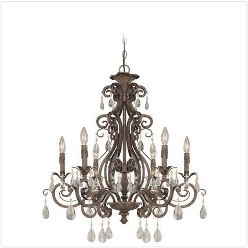 Six Light Chandelier