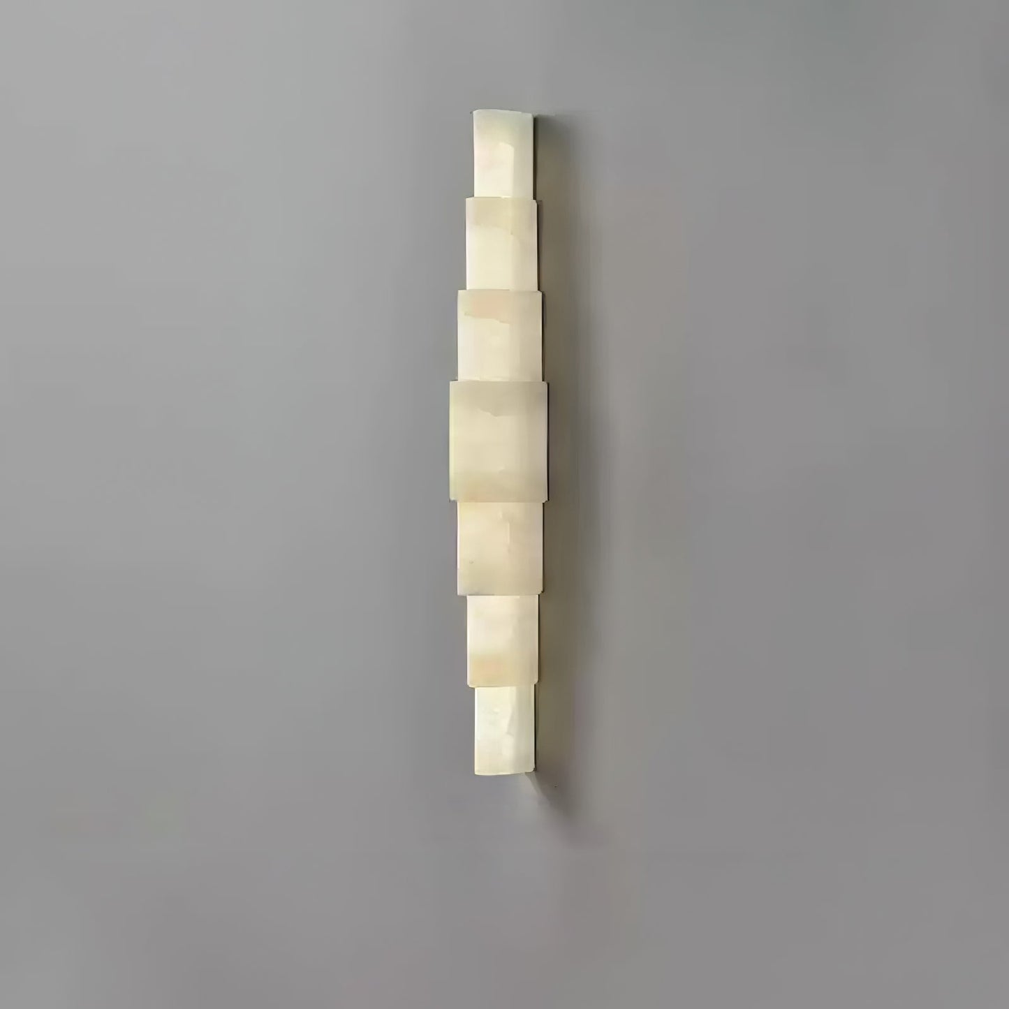 Alba Cascade Alabaster Wall Sconce