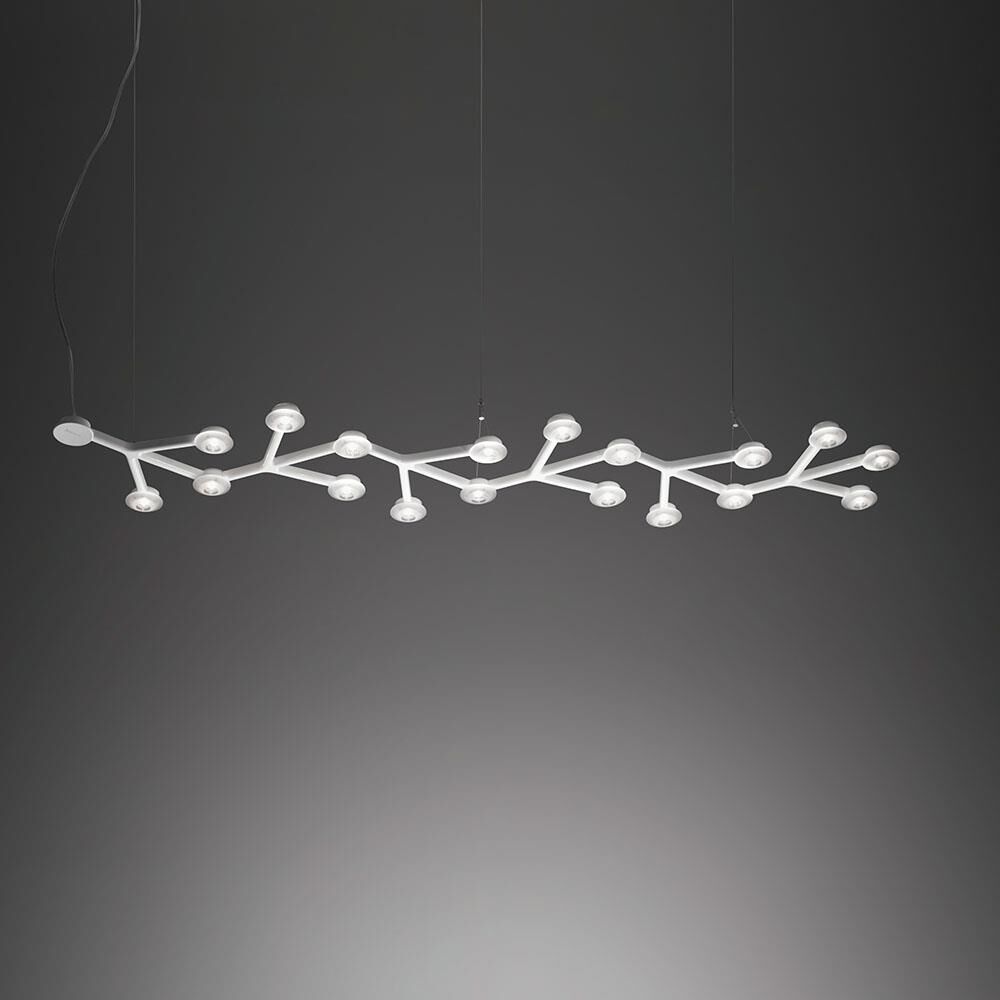 Artemide Michele De Lucchi Alberto Nason Net 49 Inch Led Linear Suspension Light Cp370134