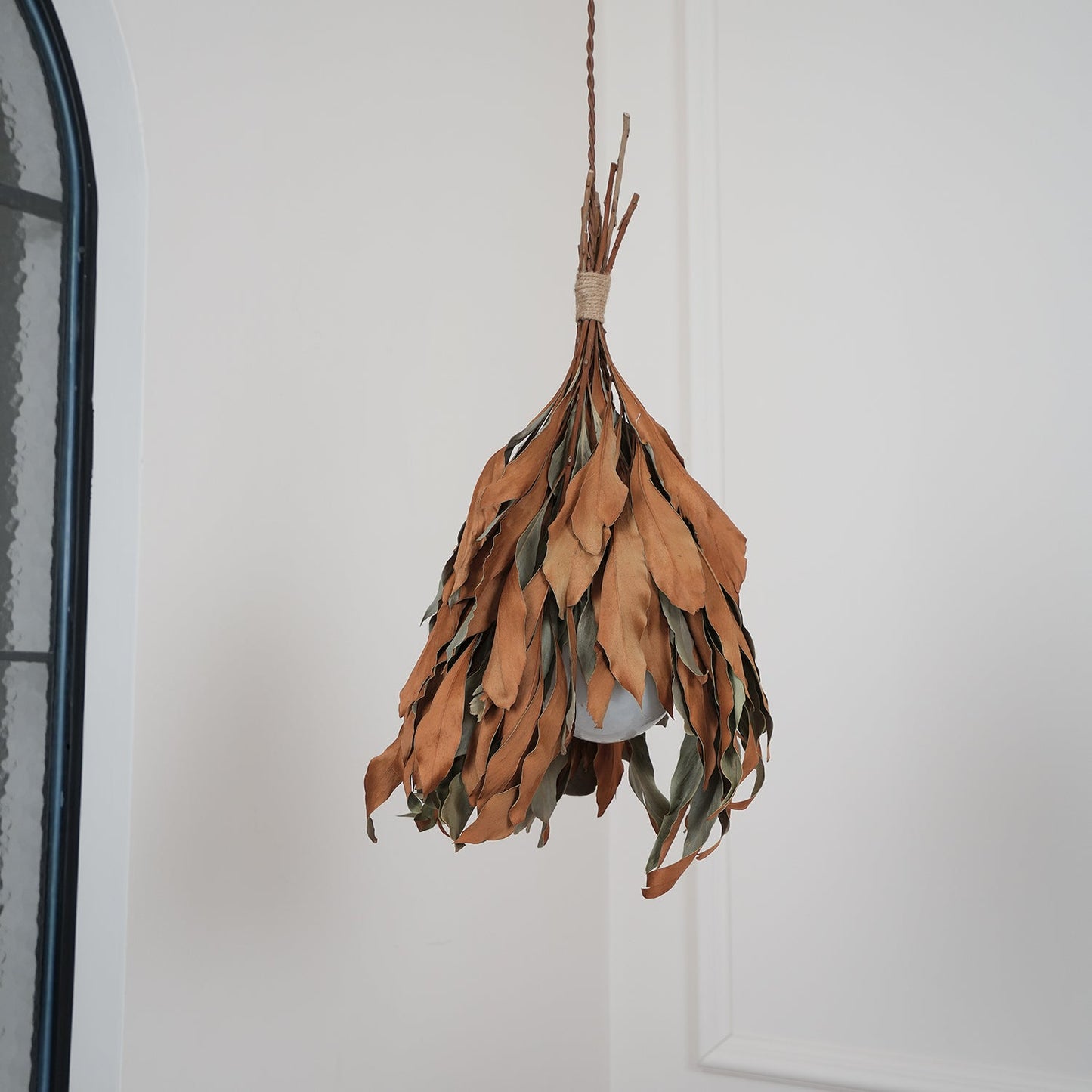 Dried Branch Leaf Houselight Pendant Lamp