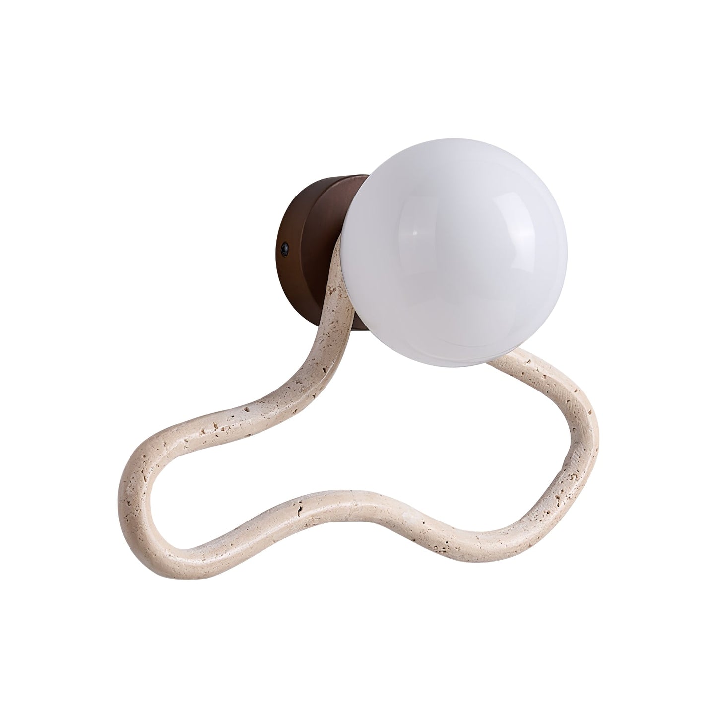 Driftform Travertine Wall Sconce