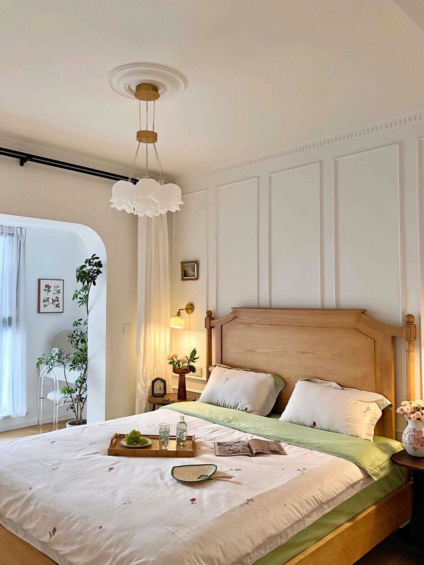 Elegant Floral Drop light Pendant Light