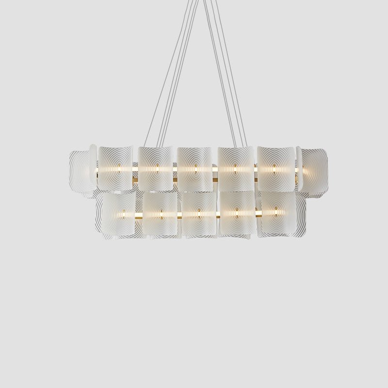 Helios Rectangle Hanging light Pendant Lamp