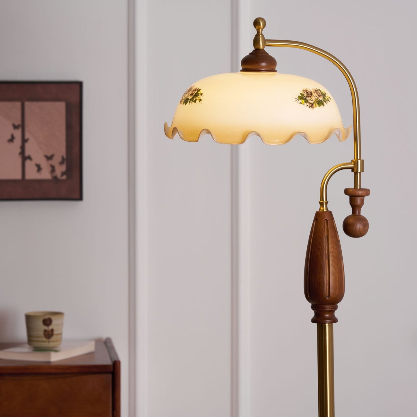 Heritage Bloom Floor Lamp