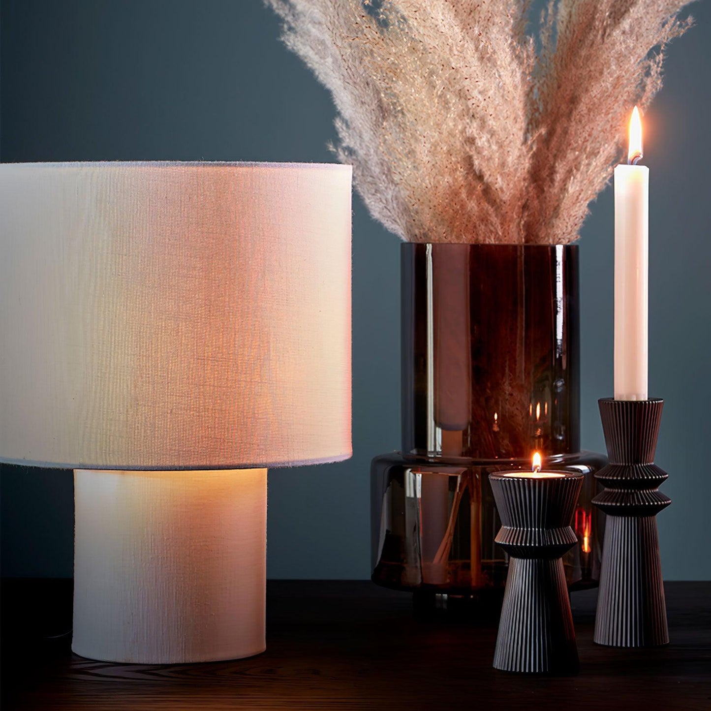 Lina Textured Fabric Table Lamp