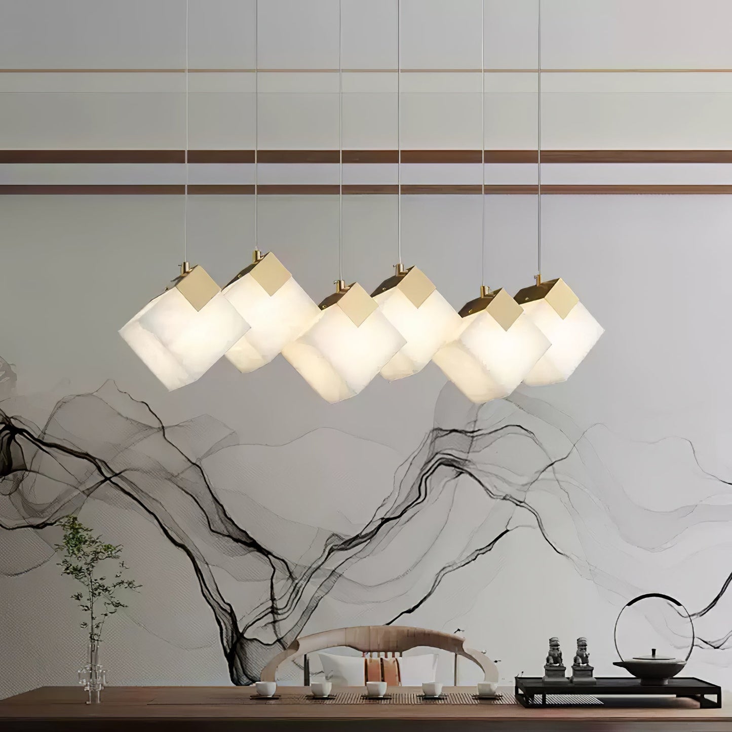 Lumina Vox Alabaster Pendant Lamp