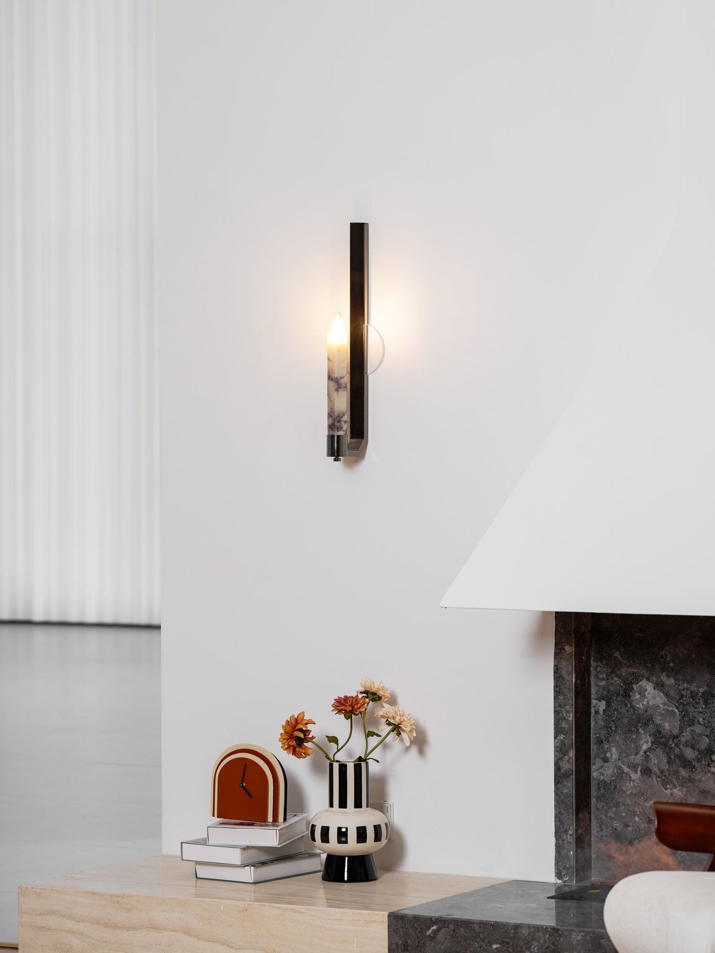Lumivolt Alabaster Wall Sconce