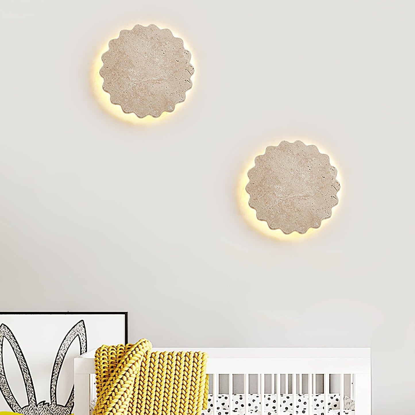 Luna Scallop Wall Lamp