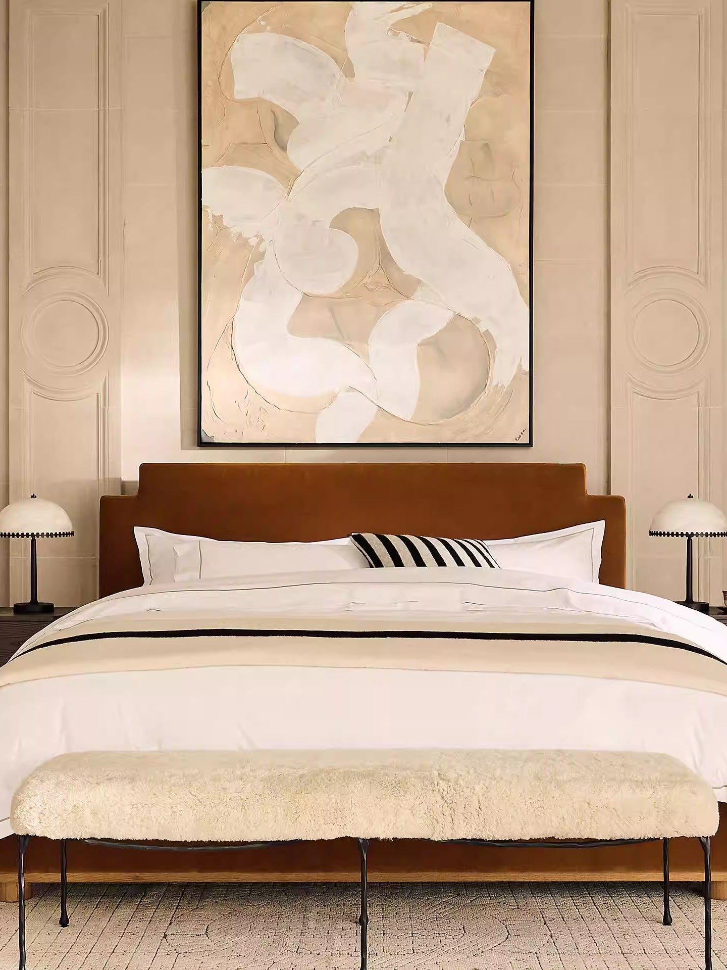 Lunarra Dome Alabaster Table Lamp