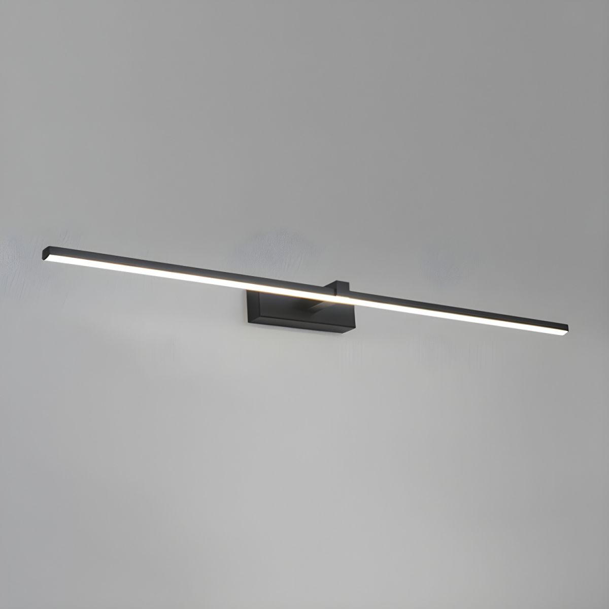 Metal Linear Mirror Sconce Wall Light