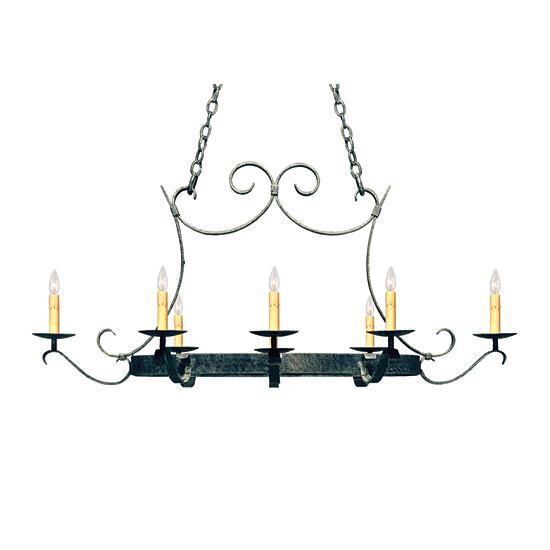 Meyda Lighting Handforged 51 Inch Large Pendant Cp745186