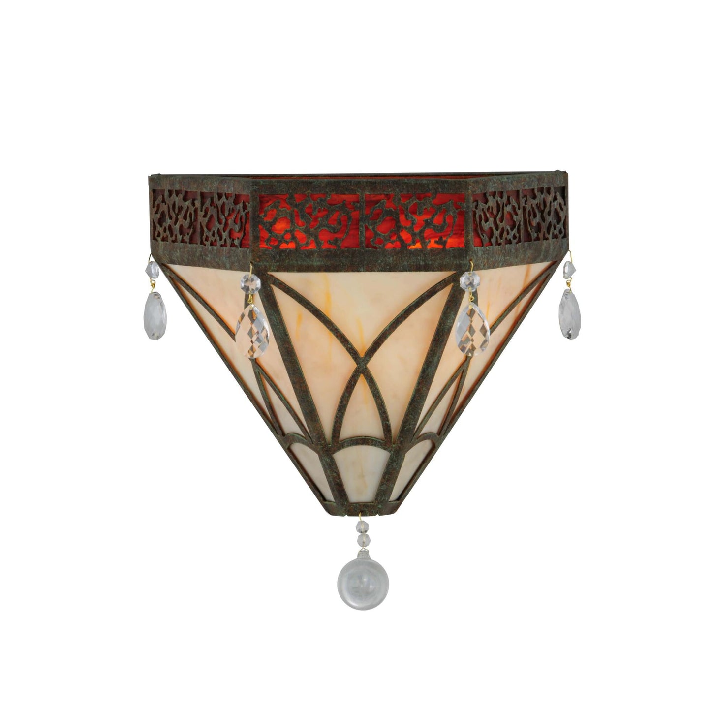 Meyda Lighting Larkfield 12 Inch Wall Sconce Cp19196