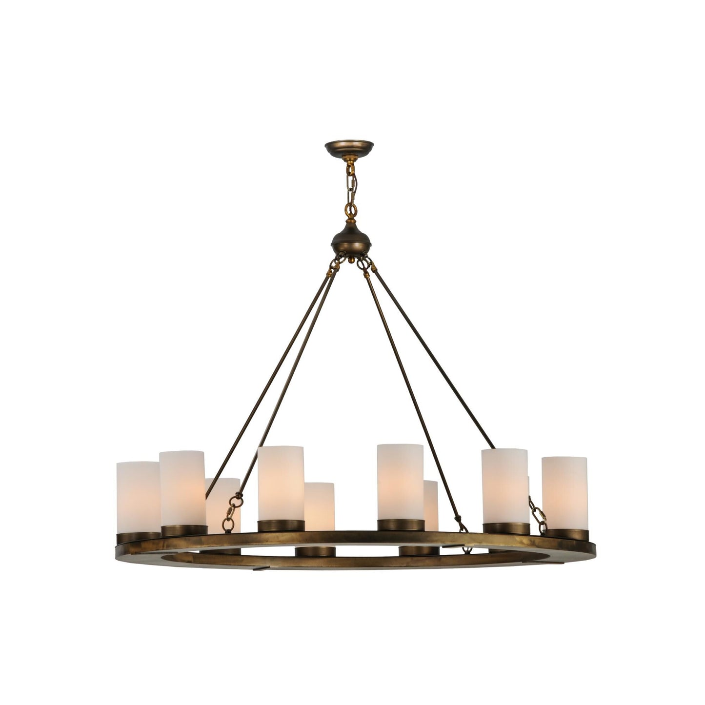 Meyda Lighting 48 Inch 12 Light Semi Flush Mount Cp248629