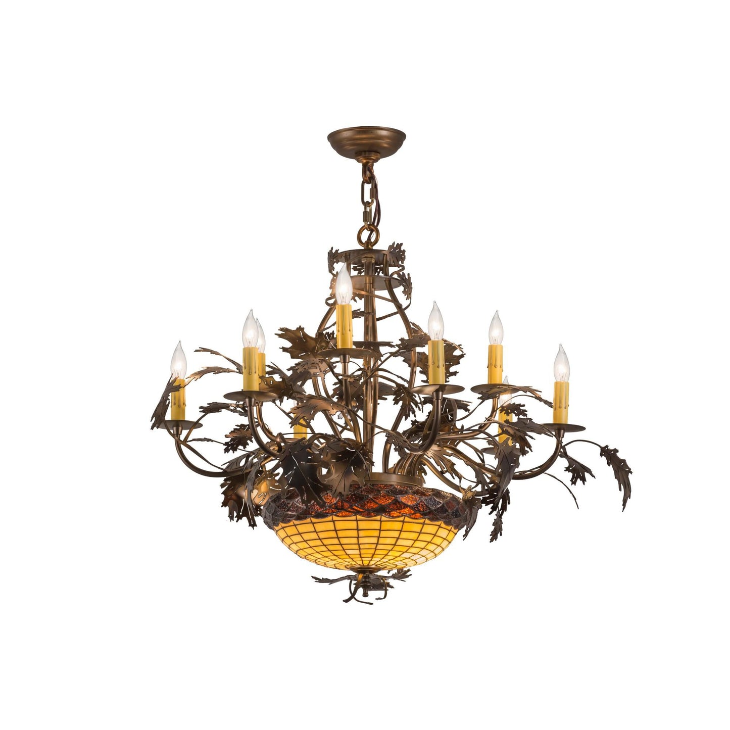 Meyda Lighting 34 Inch 9 Light Chandelier Cp250157