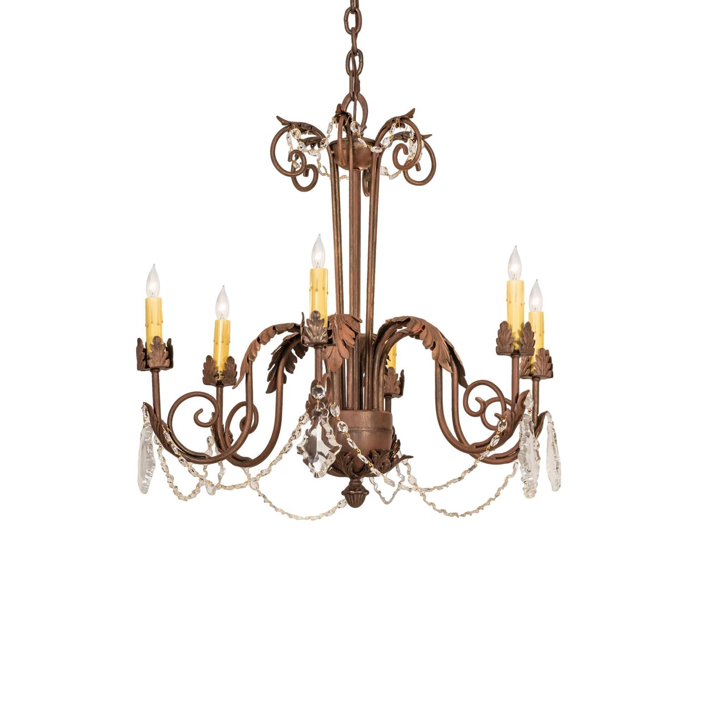 Meyda Lighting Lindsay 26 Inch 3 Light Chandelier Cp744173