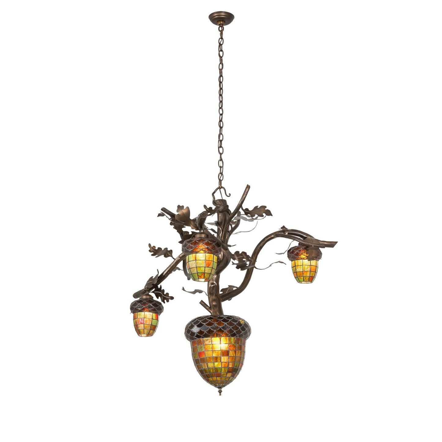 Meyda Lighting Acorn Branch 48 Inch Chandelier Cp779802