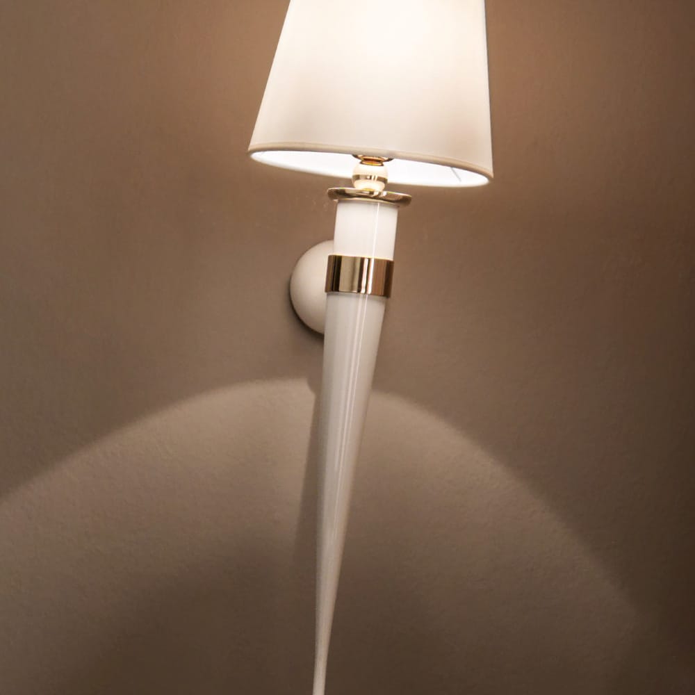 Modern Italian Ivory Wall Lamp
