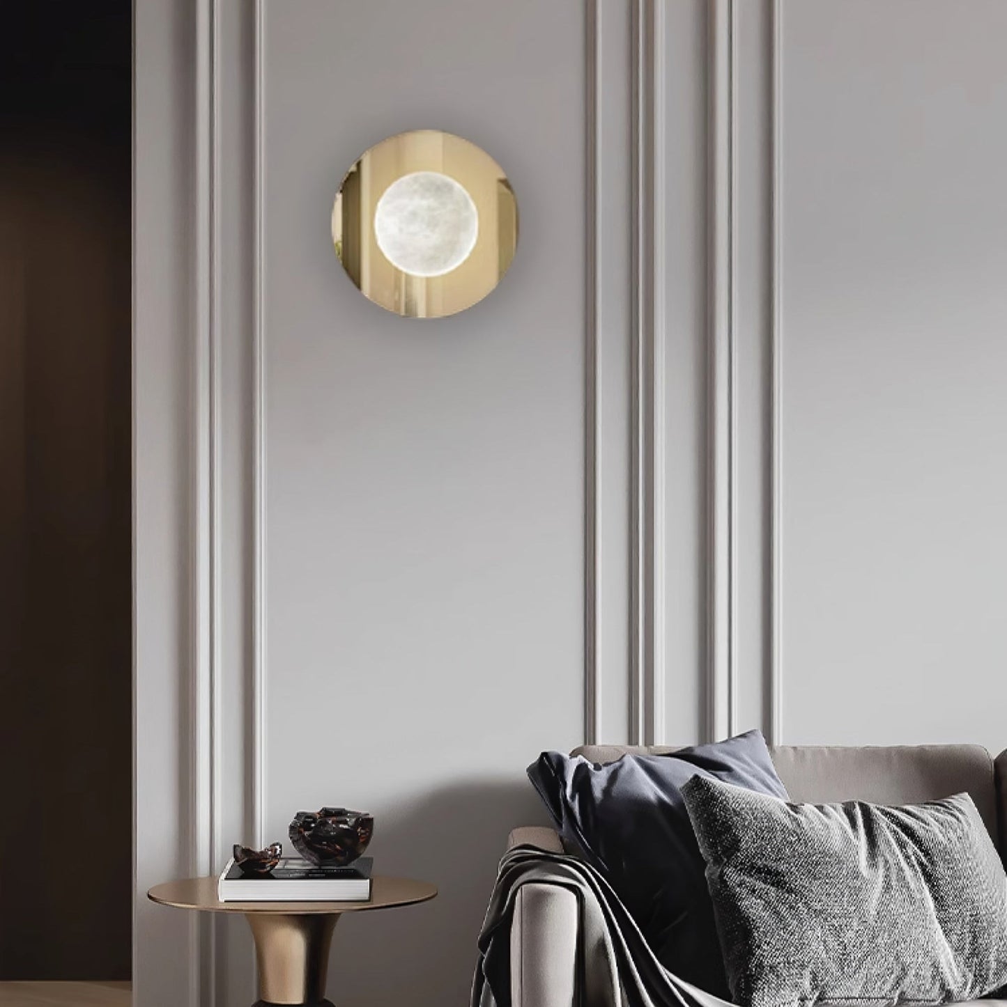 Ophela Alabaster Sconce