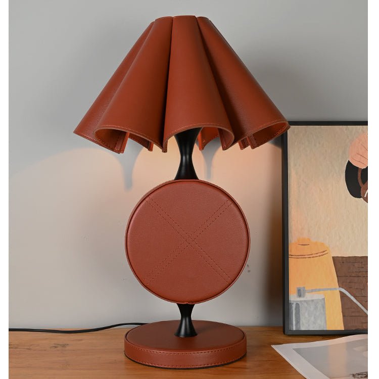 Saddle Stitch Table Lamp