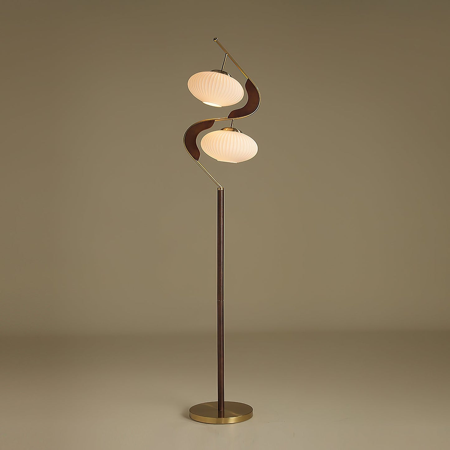 Serenita Double Shade Floor Lamp