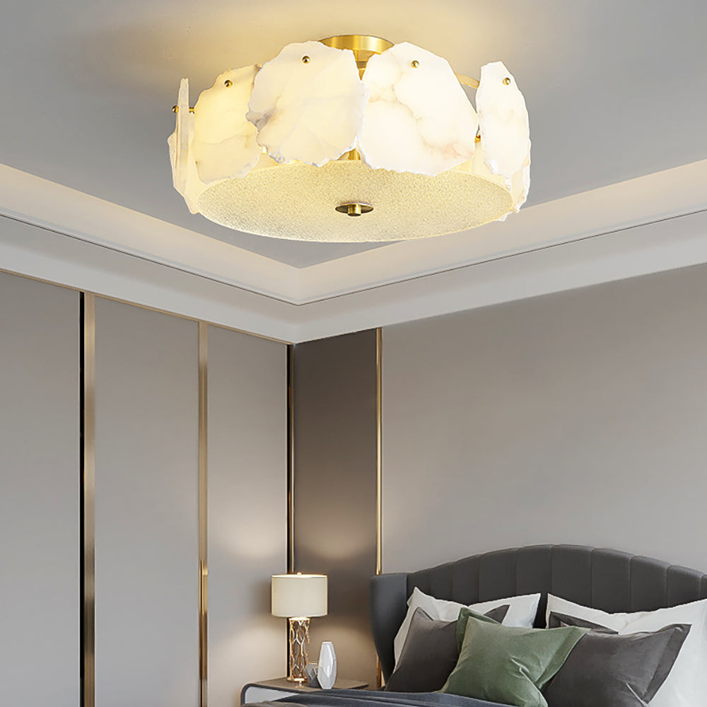 Valeria Alabaster Overhead fixture Ceiling Lamp