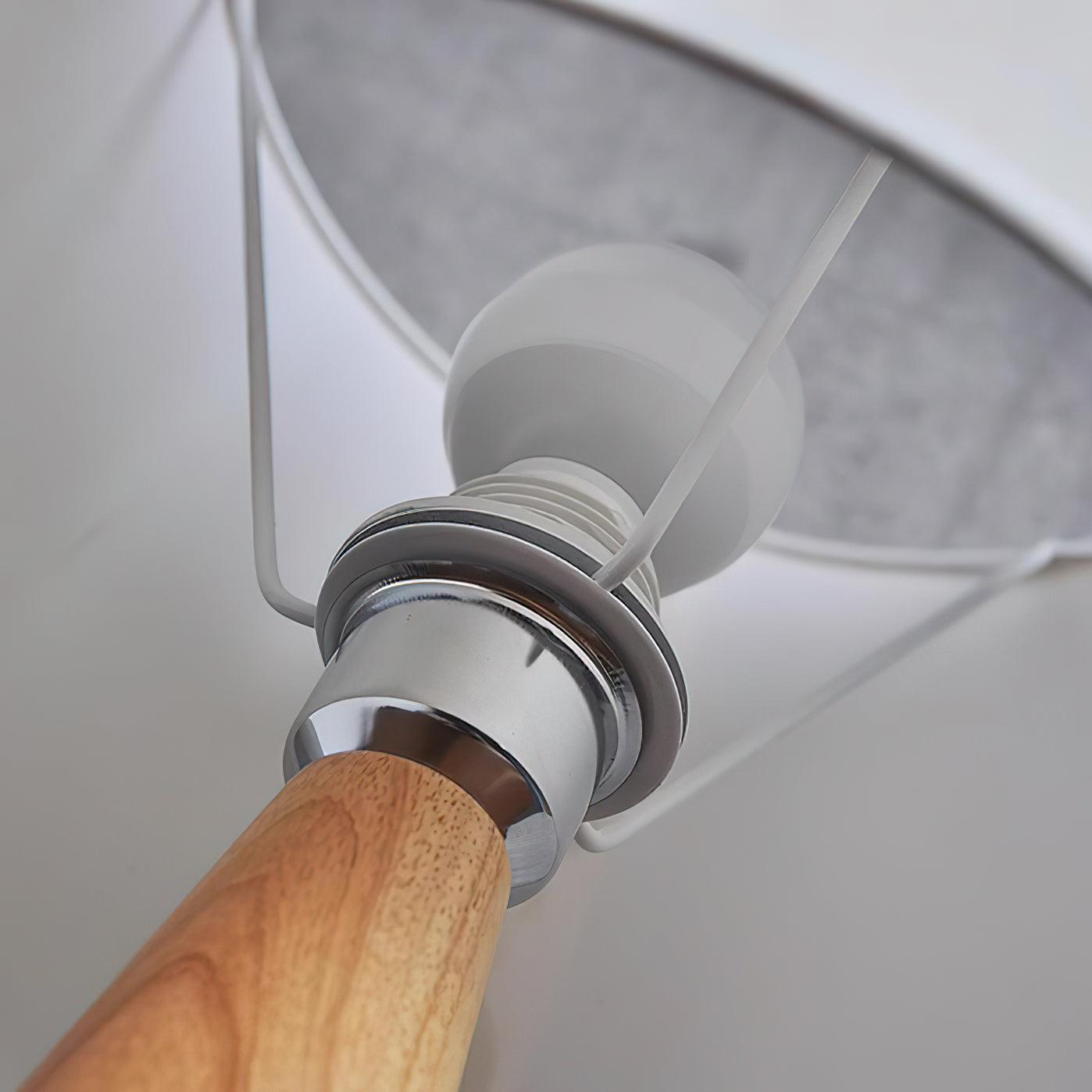 Wooden Vase Desk lamp Table Lamp