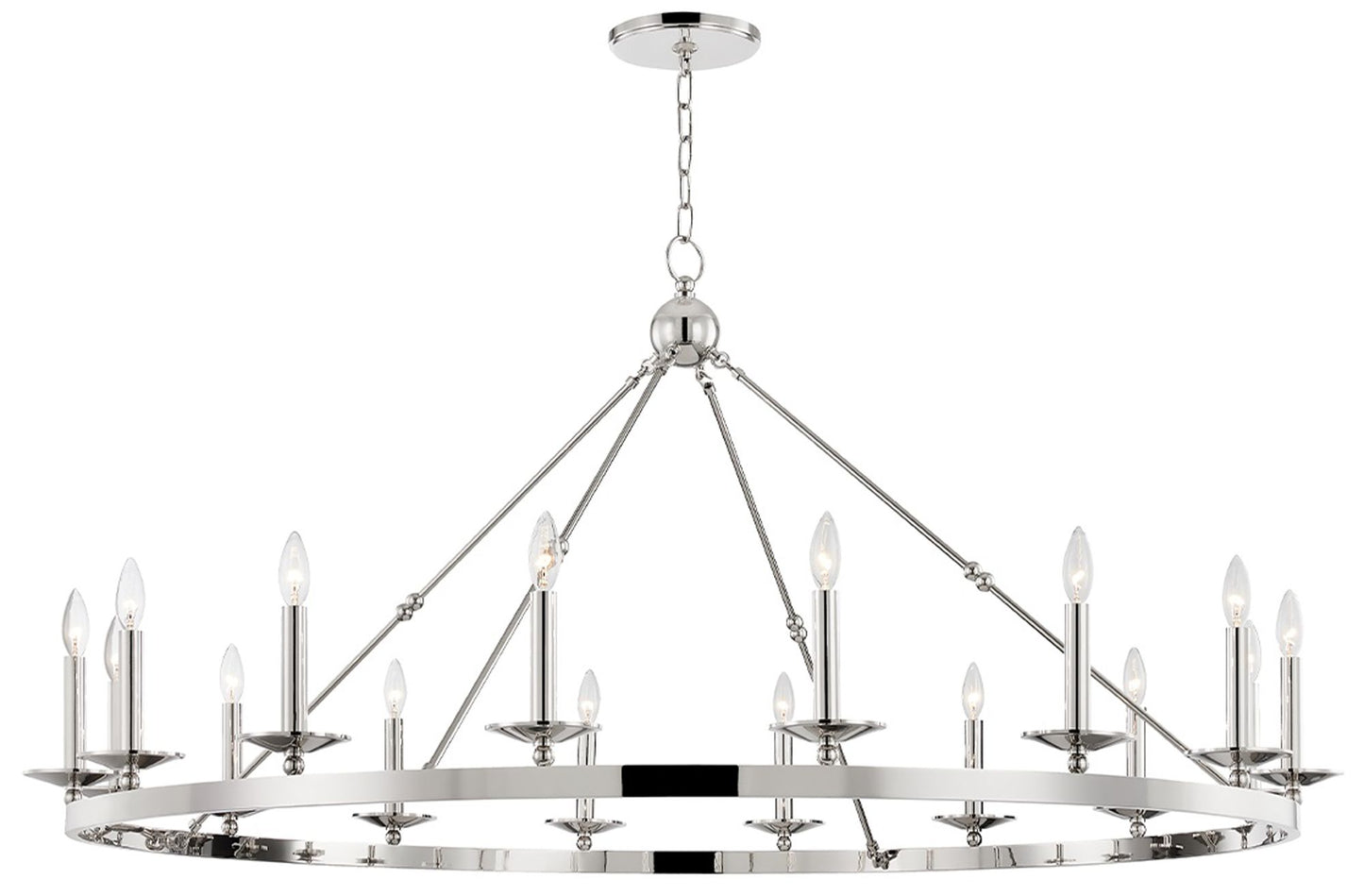 Allendale 16 Light Chandelier P Nickel
