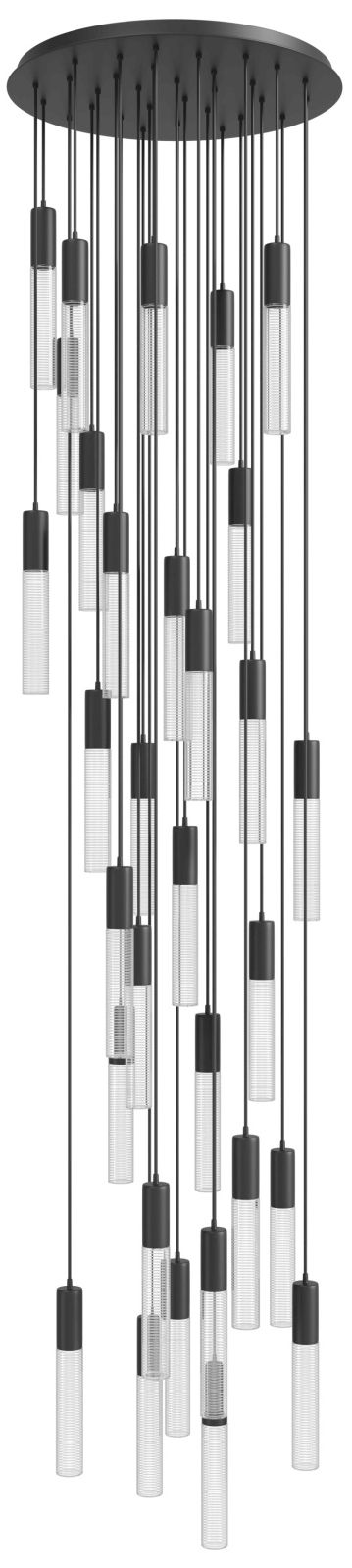 Avenue Lighting The Strand Collection 180" Black