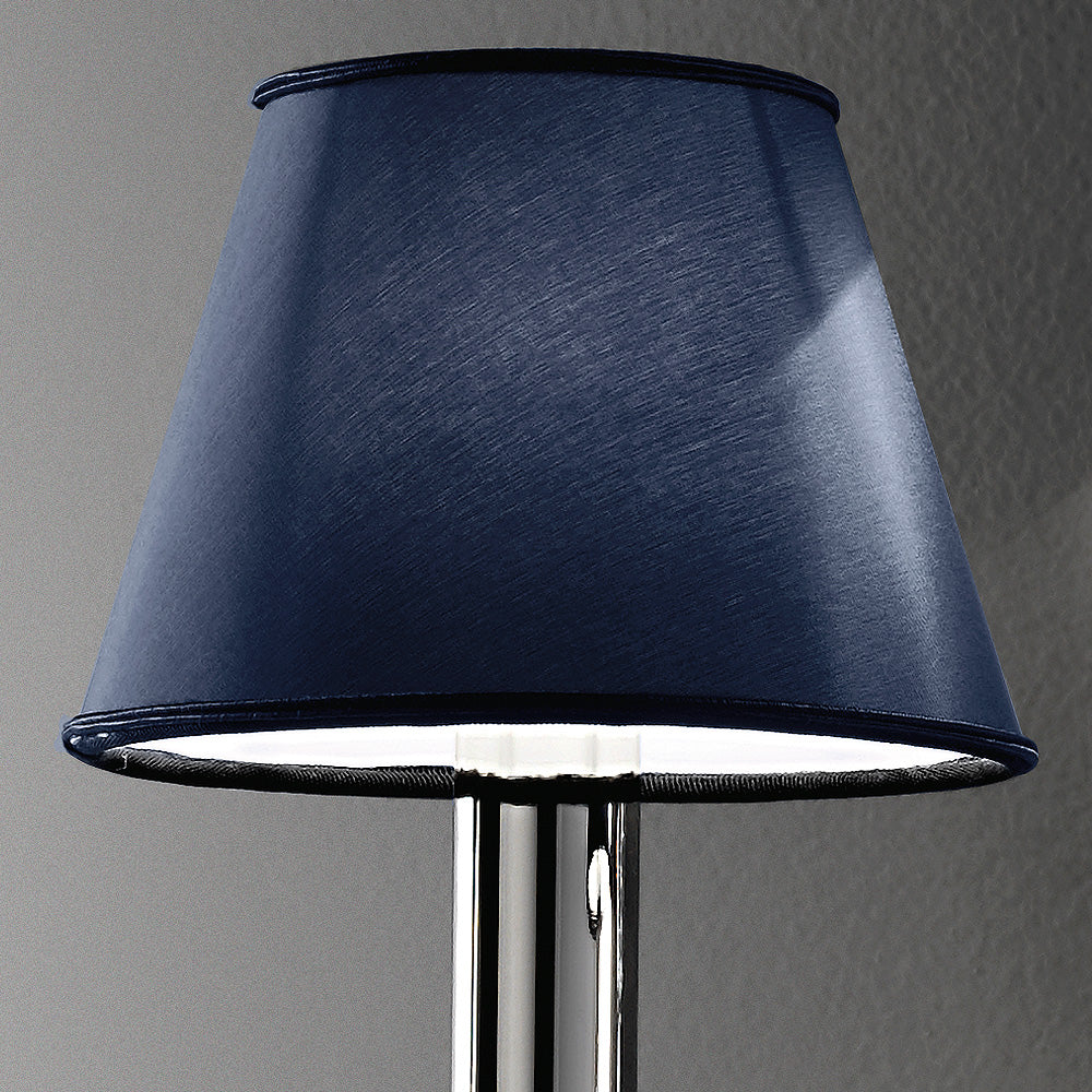 Classic Wall Light With Blue Crystal Drops