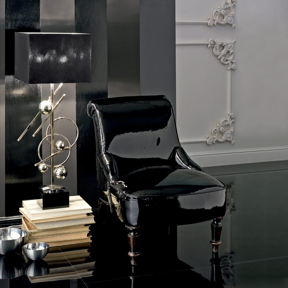 Contemporary Italian Geometric Design Table Lamp