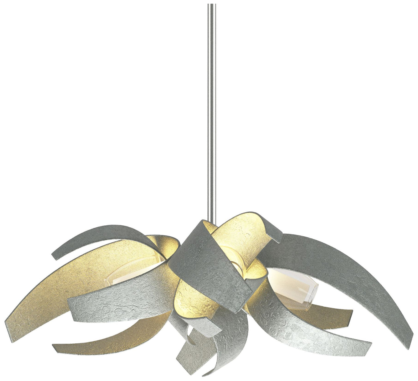 Corona 18.25"W Small Short Pendant w/ Frosted Shade