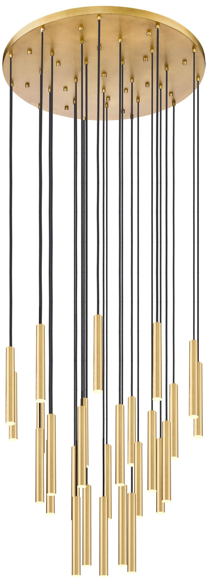 Forest by Z-Lite Modern Gold 36 inch 27 Light Chandelier