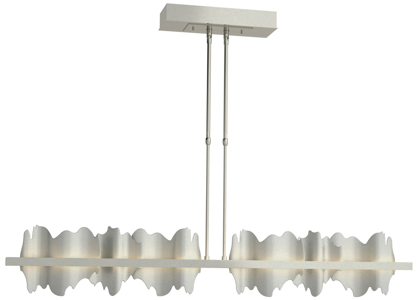 Hildene Large LED Pendant - Sterling - Platinum