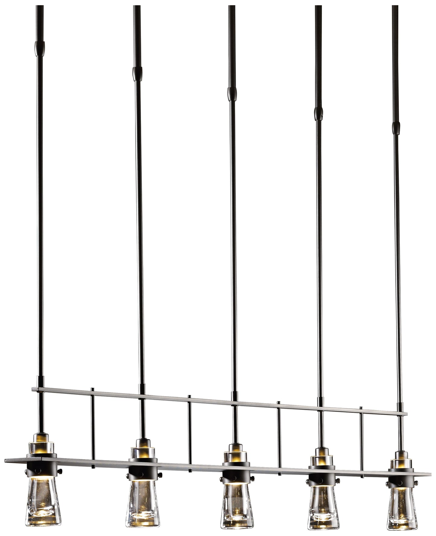 Hubbardton Forge Erlenmeyer Dark Smoke 5-Light Pendant