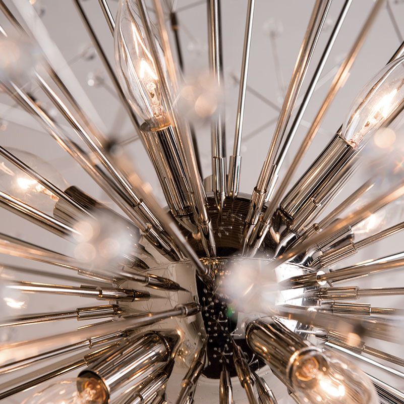 Hudson Valley Dunkirk 30" Wide Polished Nickel Chandelier