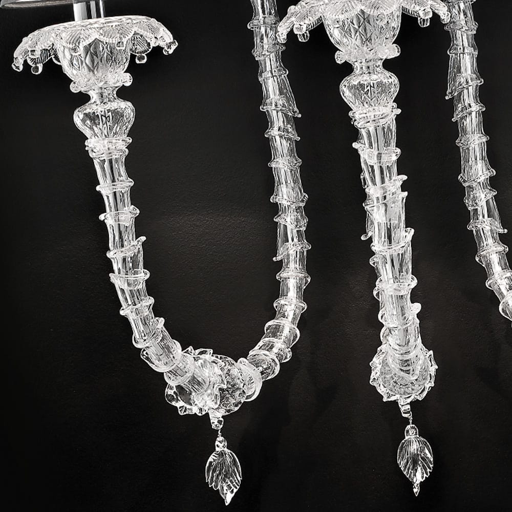 Italian Murano Glass Wall Light