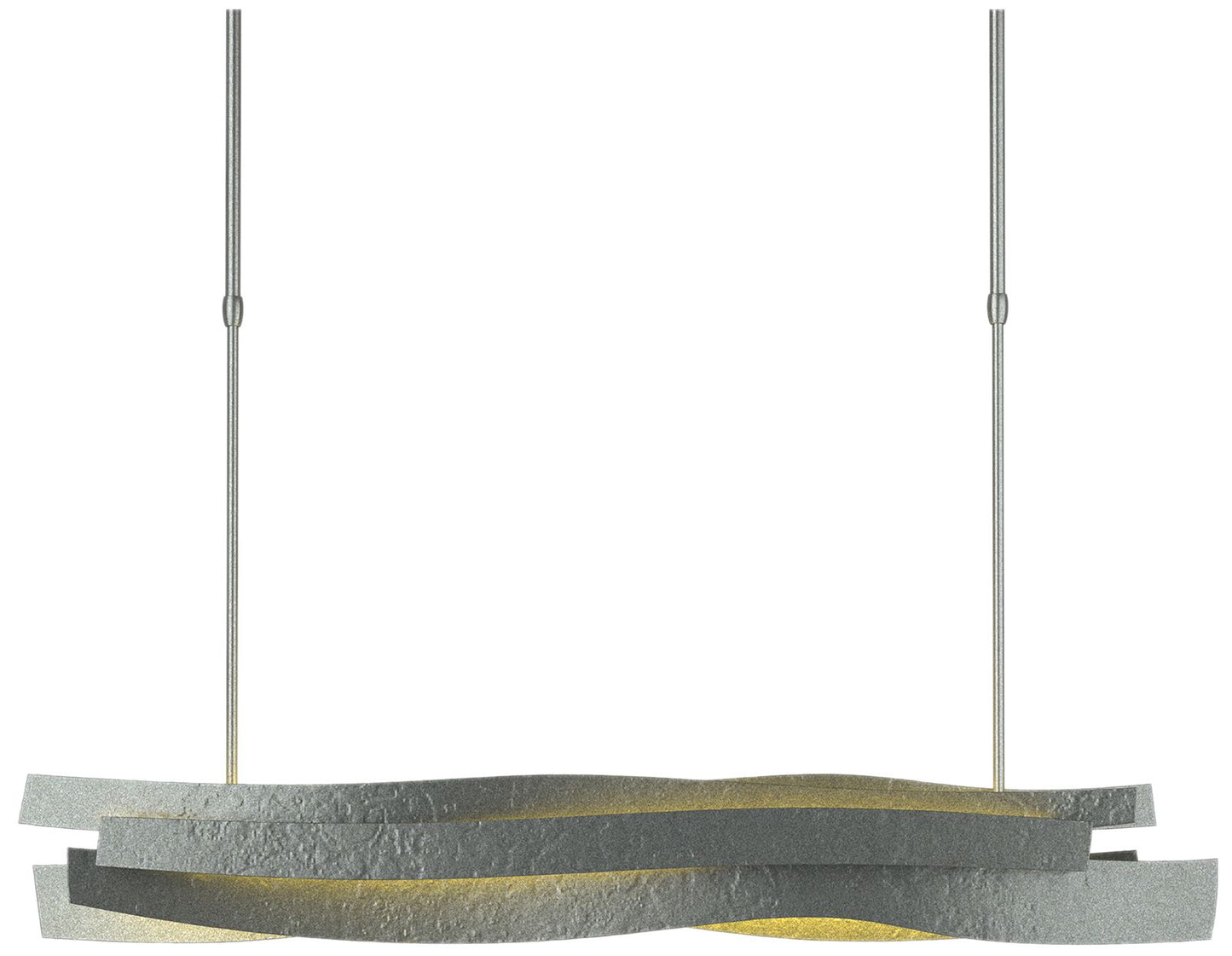 Landscape LED Pendant - Vintage Platinum Finish - Standard Height