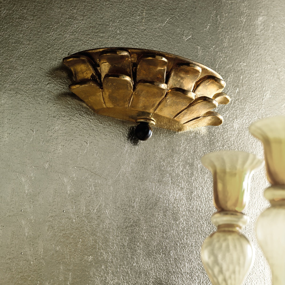 Luxury Gold Plated Classic Italian Wall Light