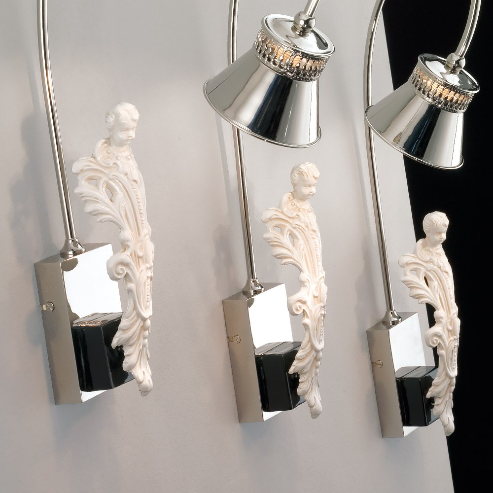 Luxury Majolica Modern Italian Wall Light