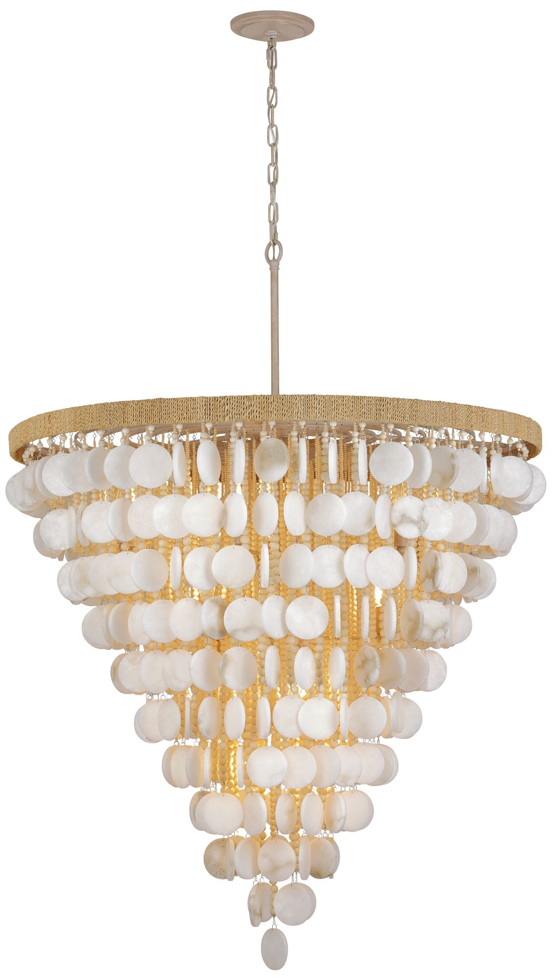 Metropolitan Aurelia's Cove 15-Light Autumn White Pendant