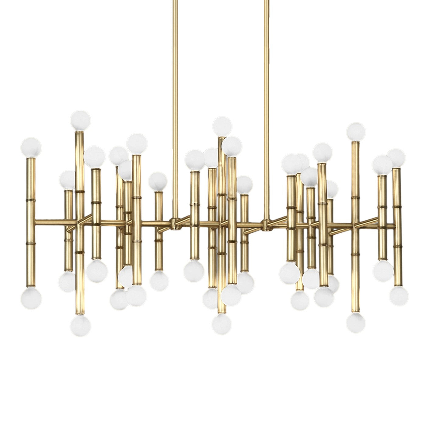 Gold 42 Light Andy Abbey GM079 Chandeliers with Shades 14Wx24Hx38L