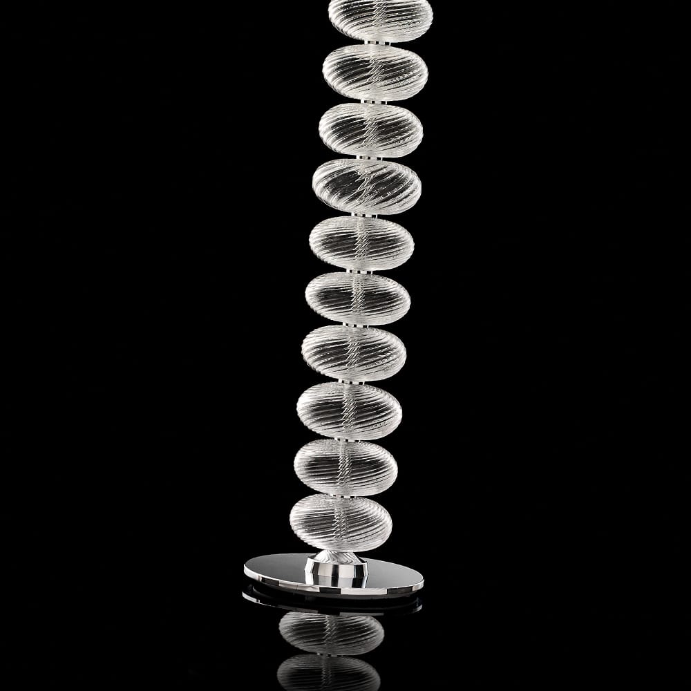 Modern Italian Handcrafted Murano Glass Floor Lamp