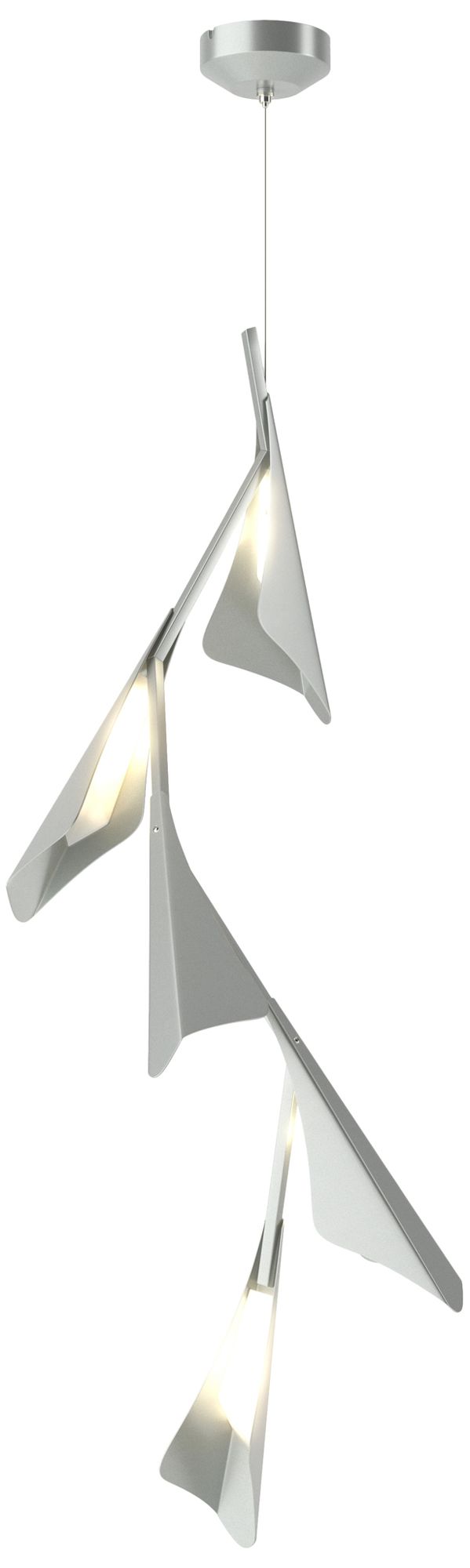 Plume 15"W 5-Light and Standard LED Pendant