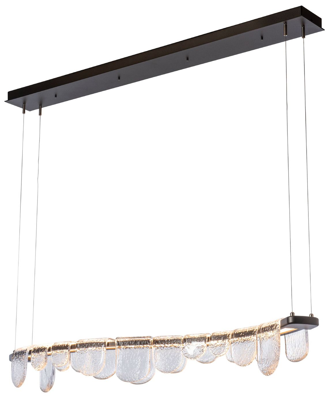 Riverbed 50.1" Wide Oil Rubbed Bronze LED Pendant