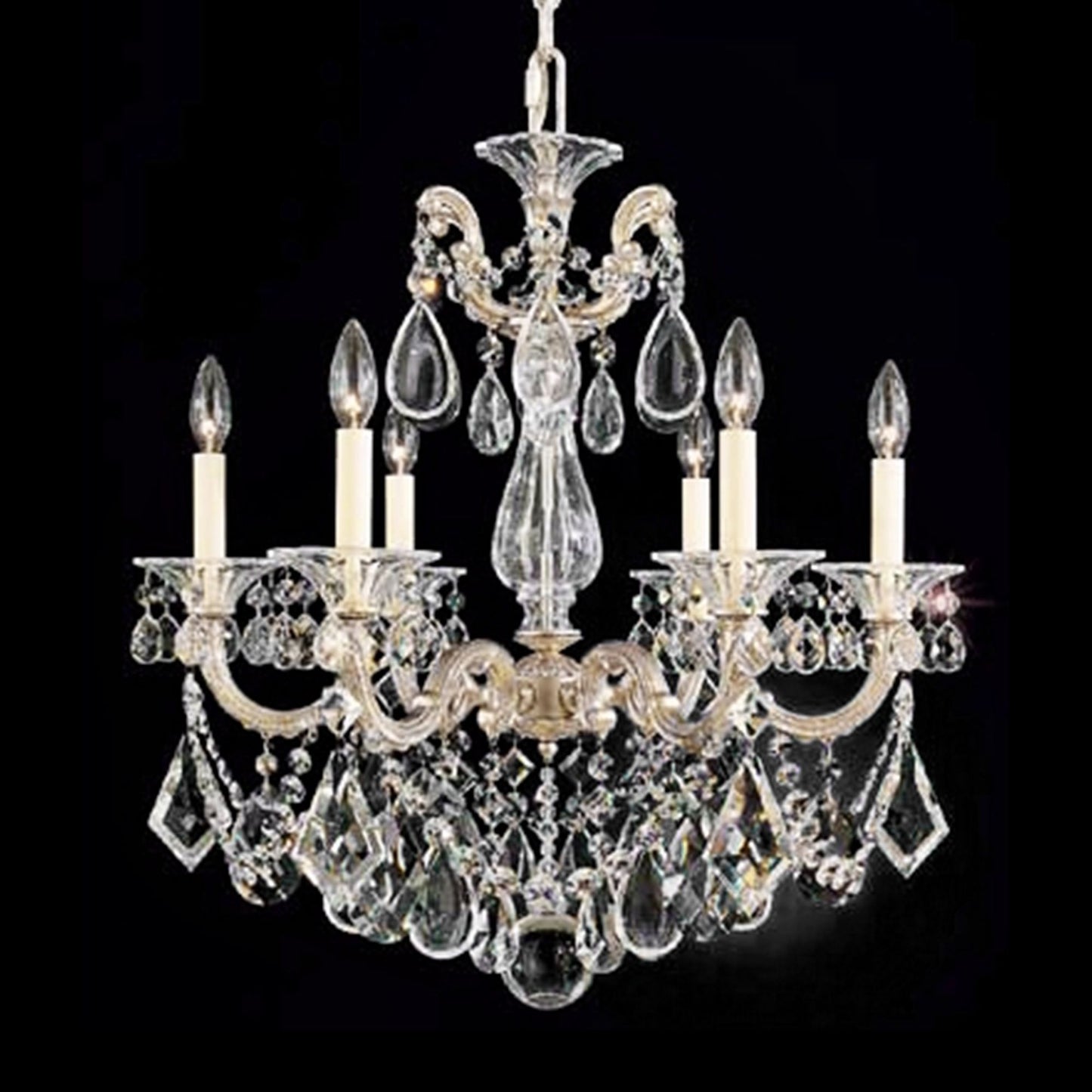 Schonbek La Scala 23" Wide Heritage Crystal Chandelier