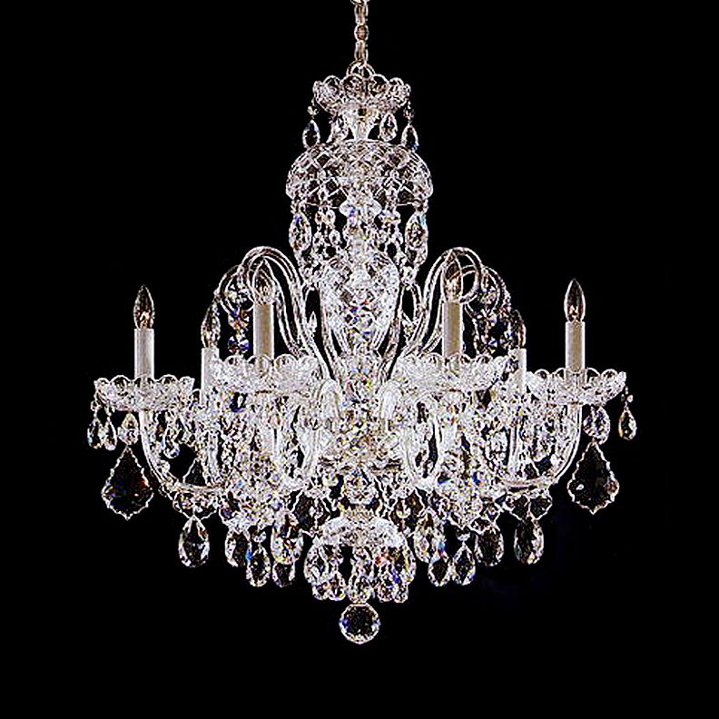 Schonbek Olde World 25" Wide Swarovski Crystal Chandelier
