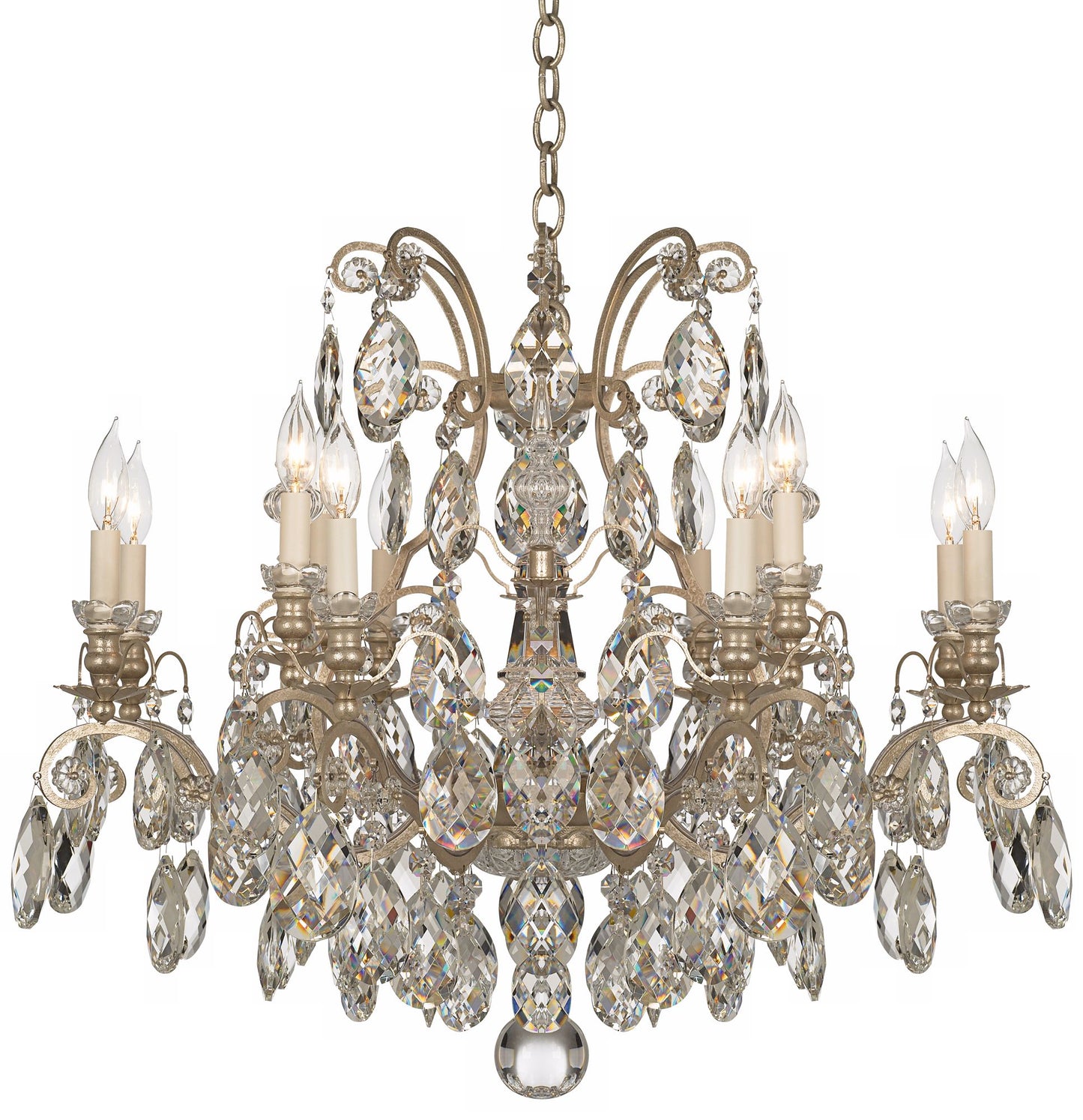 Schonbek Renaissance Collection 33" Wide Crystal Chandelier